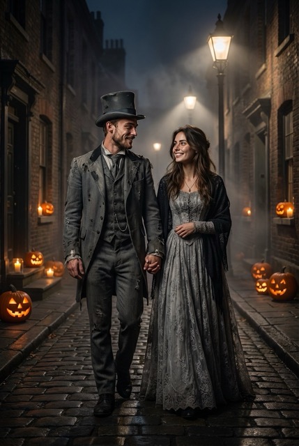 Halloween Couple Cosplay